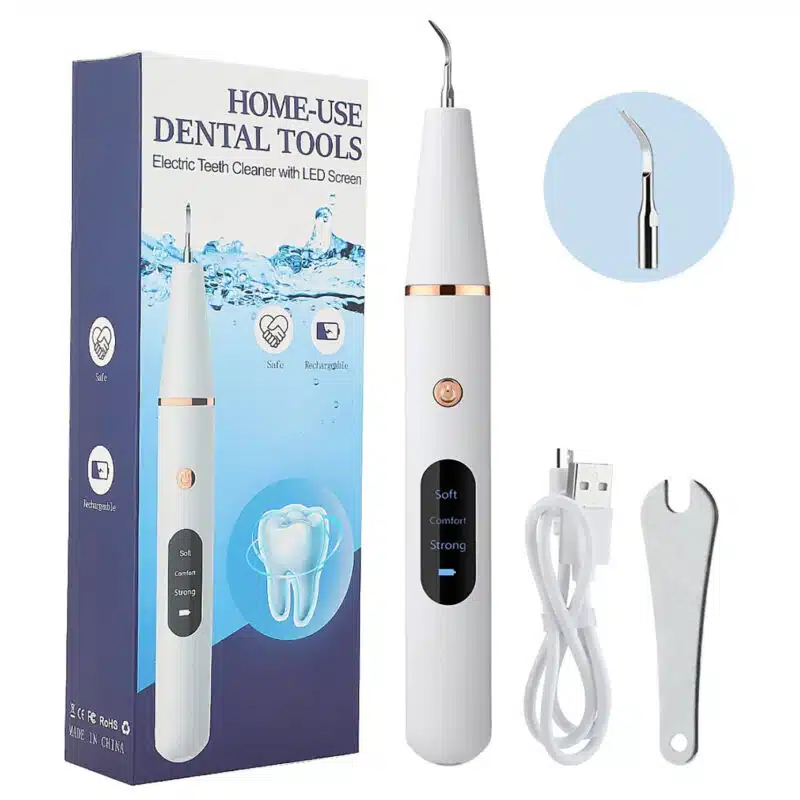 portable ultrasonic tooth cleaner